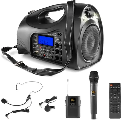 Produktbild von Vonyx ST016, Handmikrofon, Akku, Bodypack-Empfänger, 50 - 16000 Hz, 863 - 865 MHz, 0,1%
