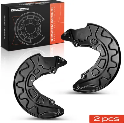 Immagine prodotto di Frankberg 2x piastra di ancoraggio disco freno asse anteriore entrambi i lati per Audi A3 8V1 Seat Ateca Leon Skoda Octavia 3