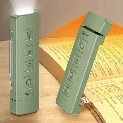 Zdjęcie produktu dla Lampka do czytania LED akumulatorowa z latarką dla