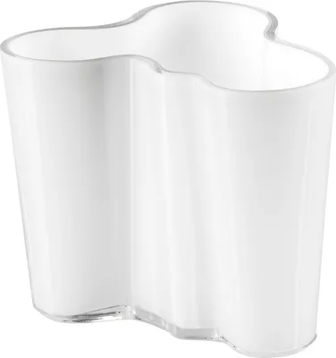 Produktbild von iittala Alvar Aalto - Vase 9,5 cm, opalweiß