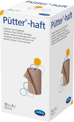 Produktbild von Pütter-haft Binde 12cmx5m, 1 St BIN