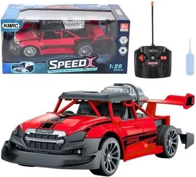 Produktbild von Ferngesteuertes Auto, Maßstab 1:20, rot