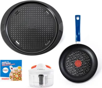 Image de Tefal G805S304 - Poêle Chefclub 24 cm + Hachoir + Plaque à pizza