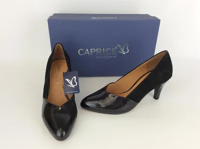 Produktbild von Caprice Damen Pumps schwarz, 7cm Absatz 36