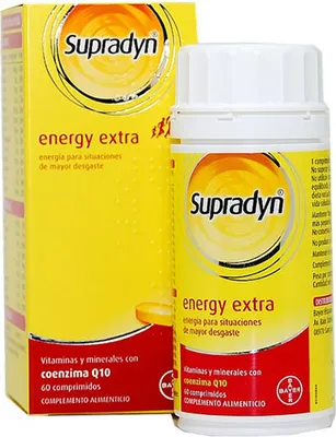 Immagine prodotto di Supradyn Energy Extra 60 compresse