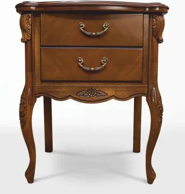 Produktbild von Casa Padrino Luxus Barock Nachtkommode Braun H. 72,6 cm - Barock Schlafzimmer Möbel