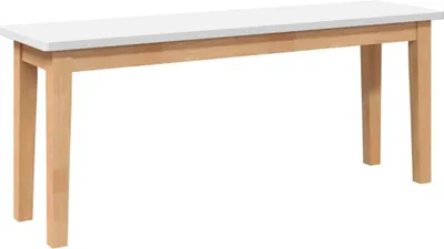 Produktbild von Möbel Bank 110 cm Massivholz Gummibaum - Sitzbänke CLORIS8304246