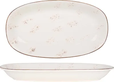 Obrázek produktu pro Bonna servírovací mísa - Grain - porcelán - 34x19 cm