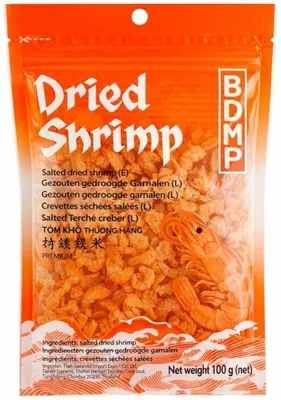 Immagine prodotto di BDMP gamberetti salati ed essiccati 100 g