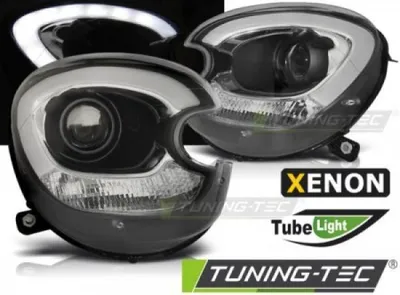 Produktbild von Xenon Scheinwerfer LED Tagfahrlicht Optik passend für Mini R60 R61 10-14 Schwarz LTI