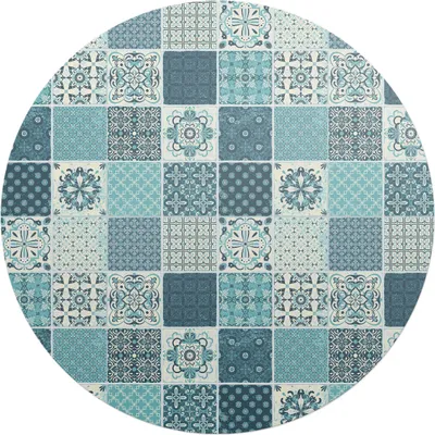 Produktbild von Fliesenmosaik – Bodenschutzmatte – Stuhlunterlage – Bürostuhlmatte – Rutschfeste Bodenmatte – Schutzmatte für Hartboden – fi 100 cm