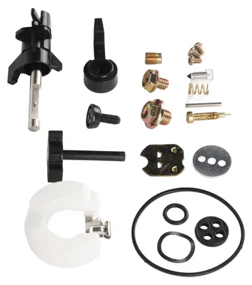 Image de Kit de réparation de carburateur 42 pièces avec joint de flotteur et joint torique, référence 16010 ZE1 812, pour GX160 5,5 ch et GX200 6,5 ch