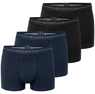 Produktbild von Schiesser Herren Shorts Baumwolle Flex | 4er Pack | 7954