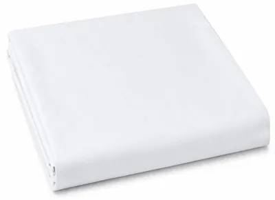 Produktbild von klassisches Betttuch, Haustuch, Bettlaken, 150 x 250 cm, 100% Baumwolle, ohne Gummizug, Fb. weiss, kochfest, 95 Grad, Bettücher, Haustücher