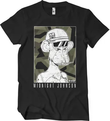 Produktbild von Midnight Johnson T-Shirt - X-Large - Black
