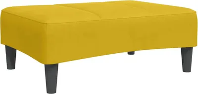 Obrázek produktu pro vidaXL Podnožka žlutá 77x55x31 cm sametová