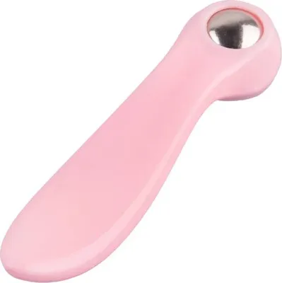 Produktbild von Rosa Gesichtsroller mit Kühlkugel für Gesicht und Hals