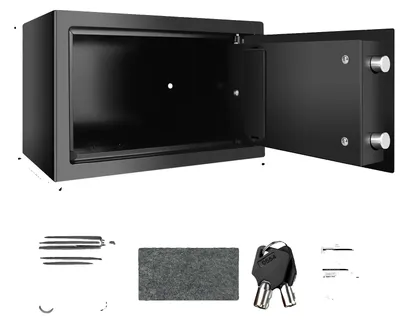 Obrázek produktu pro Bezpečnostní trezor, ohnivzdorný a vodotěsný, s elektronickým zámkem, objem 8,5 litru
