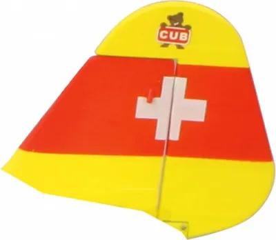 Produktbild von Jamara Seitenruder Piper J-3 EPO  166938