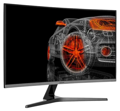 Produktbild von Samsung CR50, 81,3 cm (32"), 1920 x 1080 Pixel, Full HD, LED, 4 ms, Blau, Grau