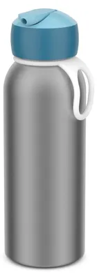 Obrázok produktu pre Mepal Campus, Denné používanie, 350 ml, Skrutkovacie viečko, Polypropylén (PP), Silikón, Nerezová oceľ, Nerezová oceľ, Modrá, 12 h