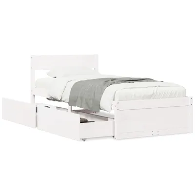 Zdjęcie produktu dla VidaXL 846808, Biały, 80,5 cm, 195,5 cm, 78 cm, 750 x 1900 mm, 1 szt.