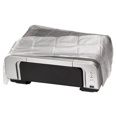 Produktbild von Hama Universal dust cover for printer, transparent, Nylon, Transparent