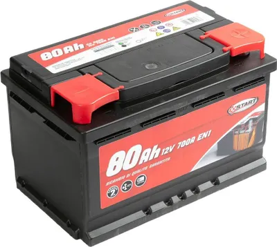 Produktbild von START Autobatterie 80AH 12V640A rechter Pluspol L3 Kasten