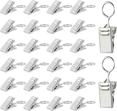 Produktbild von Metallene Schraubenhalter - Starke Metallhaken - 50 Stück