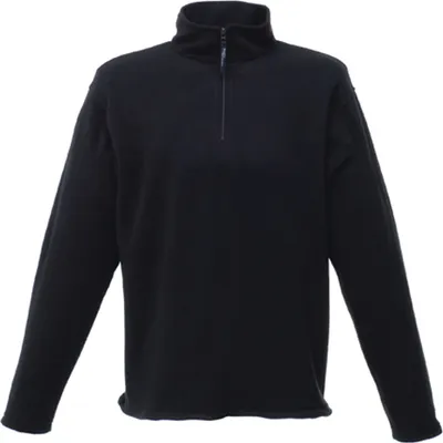 Productafbeelding van Regatta heren fleece top met rits tot aan de borst, model RG1580 (maat XS), kleur zwart