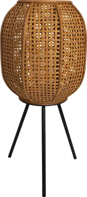 Produktbild von Laterne - Auf Fuß - Natur - Ø32x66cm - Stahl