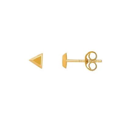 Produktbild von Xenox XG9K4089G Ohrstecker Ohrringe Damen Mädchen Dreieck Gelbgold 375/-