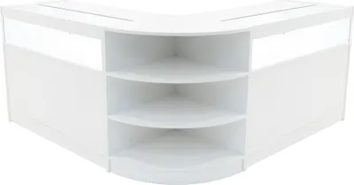 Produktbild von Theseus LED Verkaufstheken-Set LM60 + B1200 (2 Stück) – Weiß