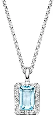 Immagine prodotto di Collana da donna Viventy 788012, argento sterling 925, con topazio blu