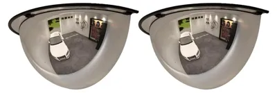 Produktbild von Verkehrsspiegel 2 STK. Halbkuppel?30 cm Acryl,Wirtschaft & Industrie,Beschilderung,Verkehrsschilder,153089