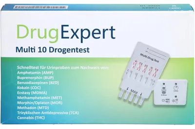 Immagine prodotto di DrugExpert 10 Drogentest: 10 parametri, 1 St TTR
