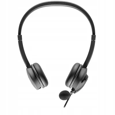 Produktbild von Axtel AXH-FLOWUCDC, Kabelgebunden, Büro/Callcenter, 20 - 20000 Hz, 118 g, Kopfhörer, Schwarz