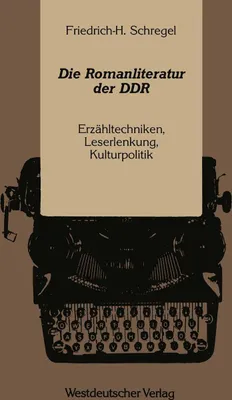 Produktbild von Die Romanliteratur der DDR