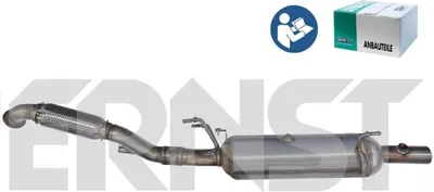 Produktbild von ERNST 921022 Dieselpartikelfilter DPF für CITROËN JUMPER Kasten Euro 6 Abgasanlage Diesel