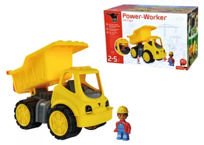 Image de BIG-Power-Worker camion-benne + figurine