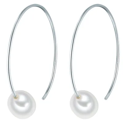 Produktbild von Valero Pearls Perlen-Ohrhänger Sterling Silber Süßwasser-Zuchtperle 50100186