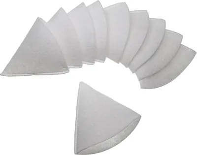 Produktbild von vhbw 10x Kegelfilter für Lüftungsanlage z.B. kompatibel mit Zehnder - Abluftfilter G4, DN 100 Weiß