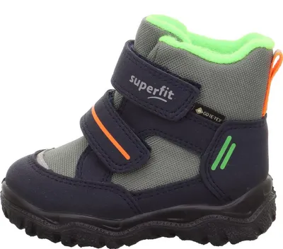 Produktbild von Superfit Husky1 Kinder Winterstiefel Winterboots GTX blau-hellgrün 29