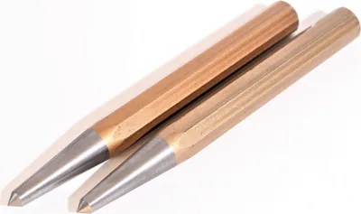 Produktbild von 2 x RENNSTEIG Körner 150 mm Meißel Chrom V…