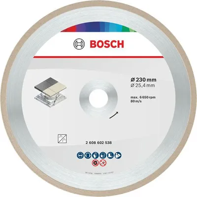 Productafbeelding van Keramische doorslijpschijf, 230 x 7 mm, boordiameter 25,4 mm