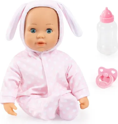 Immagine prodotto di Anna First Words Baby doll 38 cm, vestito rosa