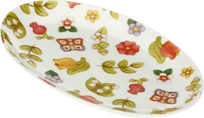 Produktbild von Thun Ovaler Servierteller Happy Country, klein P4738P00