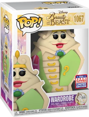 Produktbild von Disney Beauty ans the Beast die schöne und das Biest - Wardrobe 1067 2021 SDCC - Funko Pop! - Vinyl Figur