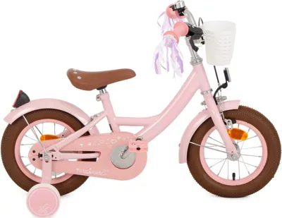 Produktbild von AMIGO Kinderfahrräder Mädchen Perfect 12 Zoll 21 cm Mädchen Rücktrittbremse Rosa