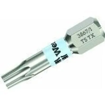 Image de Embout T20 - 25 mm, WERA - Acier inoxydable - paquet de 1